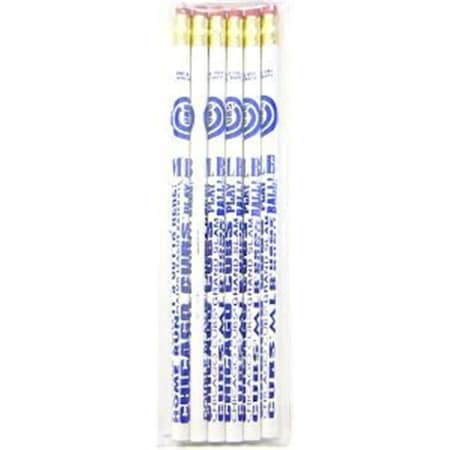 Chicago Cubs Pencil, 6PK